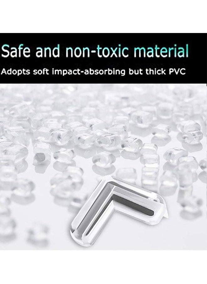 Berma Baby 12 Pack Corner Protector for Baby, Clear Furniture Corner Guard & Edge Safety Bumpers for Table Edges & Sharp Corners - Baby Proofing (L Shape)  - Image 4