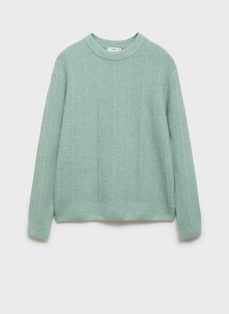 Structured Knitted Sweater