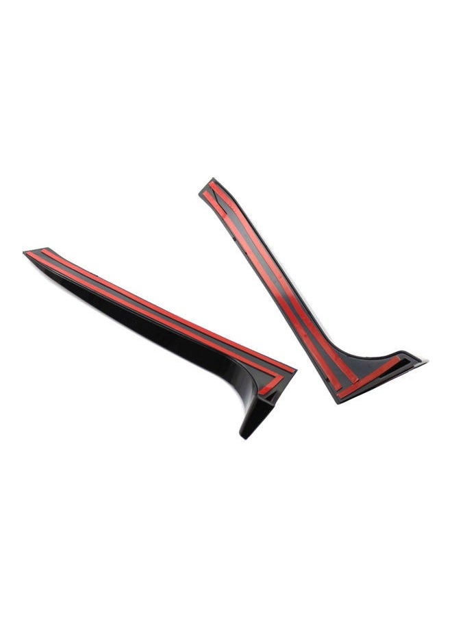 NIBEMINENT 2-Piece Car Rear Window Side Spoiler  - Image 5