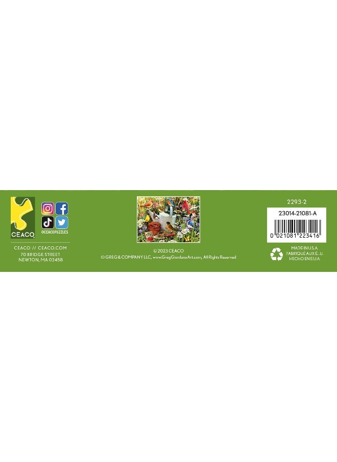 Ceaco Ceaco - Space Saver - Garden Birds - 300 Piece Jigsaw Puzzle  - Image 5