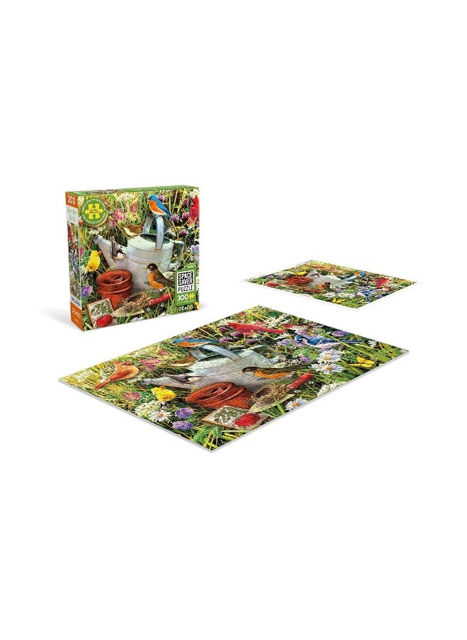 Ceaco Ceaco - Space Saver - Garden Birds - 300 Piece Jigsaw Puzzle  - Image 4