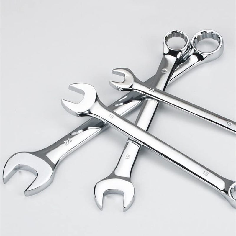 FLZOSPER 24mm Metric Wrench,12-Point Box End Head Combination Wrench Spanner - Image 3