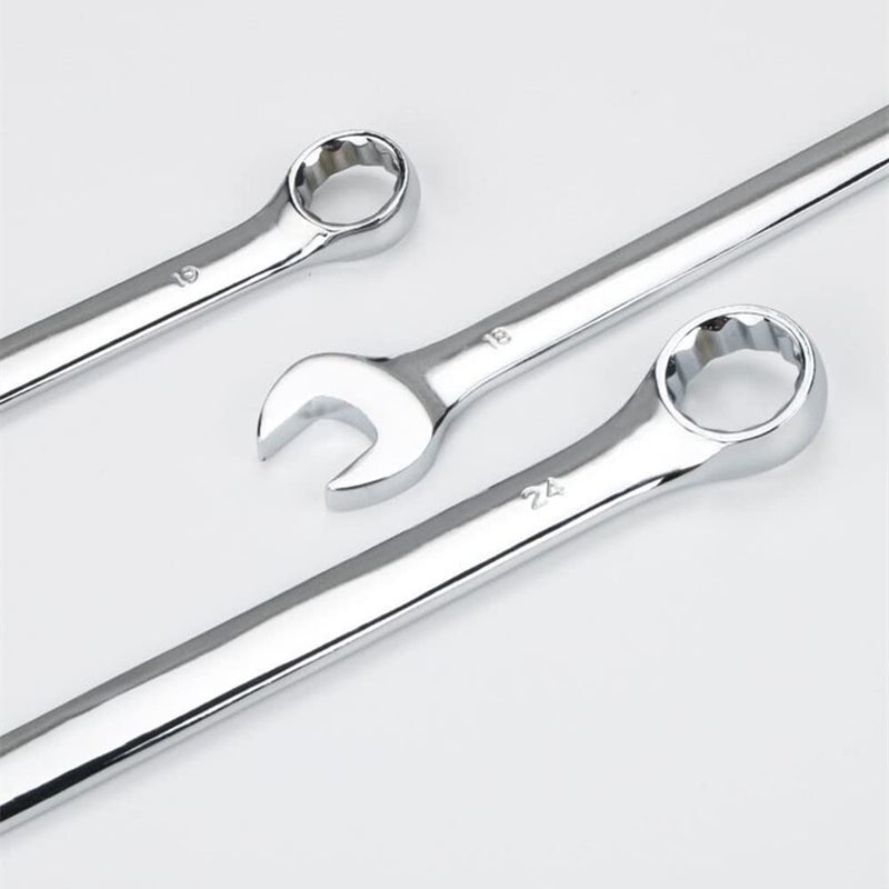 FLZOSPER 24mm Metric Wrench,12-Point Box End Head Combination Wrench Spanner - Image 4
