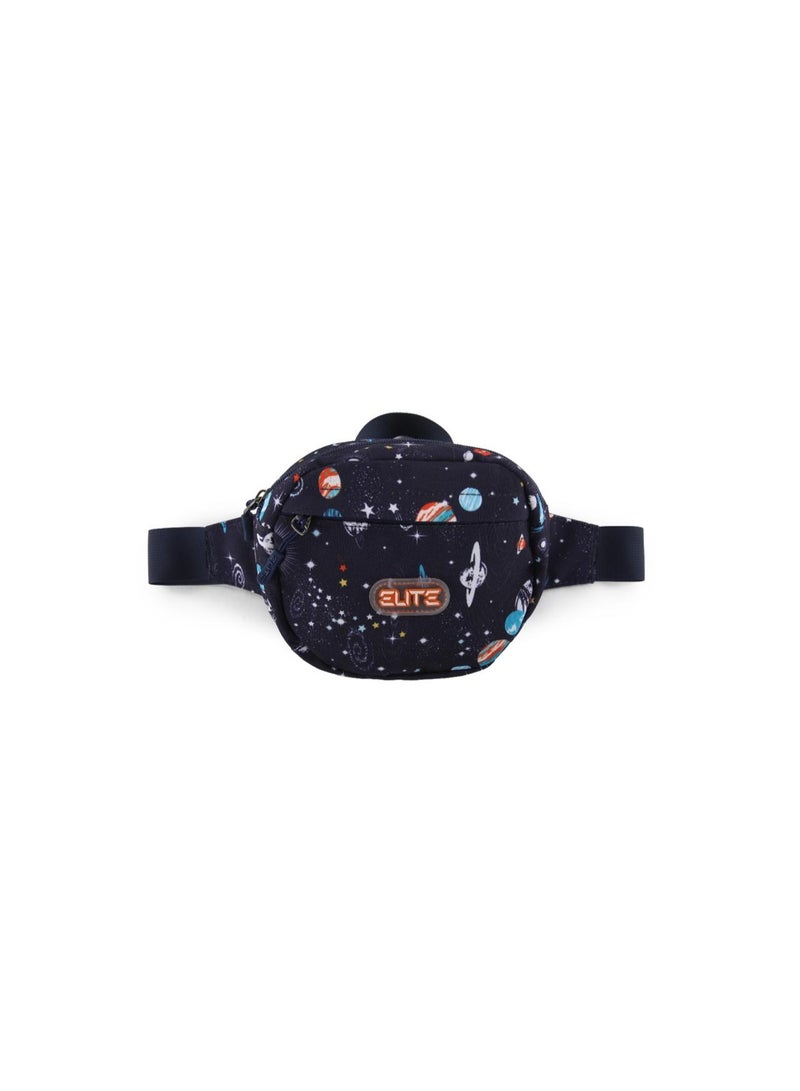 Elite Bags ELITE Premium Waist Bag, Lightweight Crossbody Bag with Adjustable Strap, Dual Zipper Compartments for Everyday Use & Travel - MAJESTIC GS 285 - Image 1