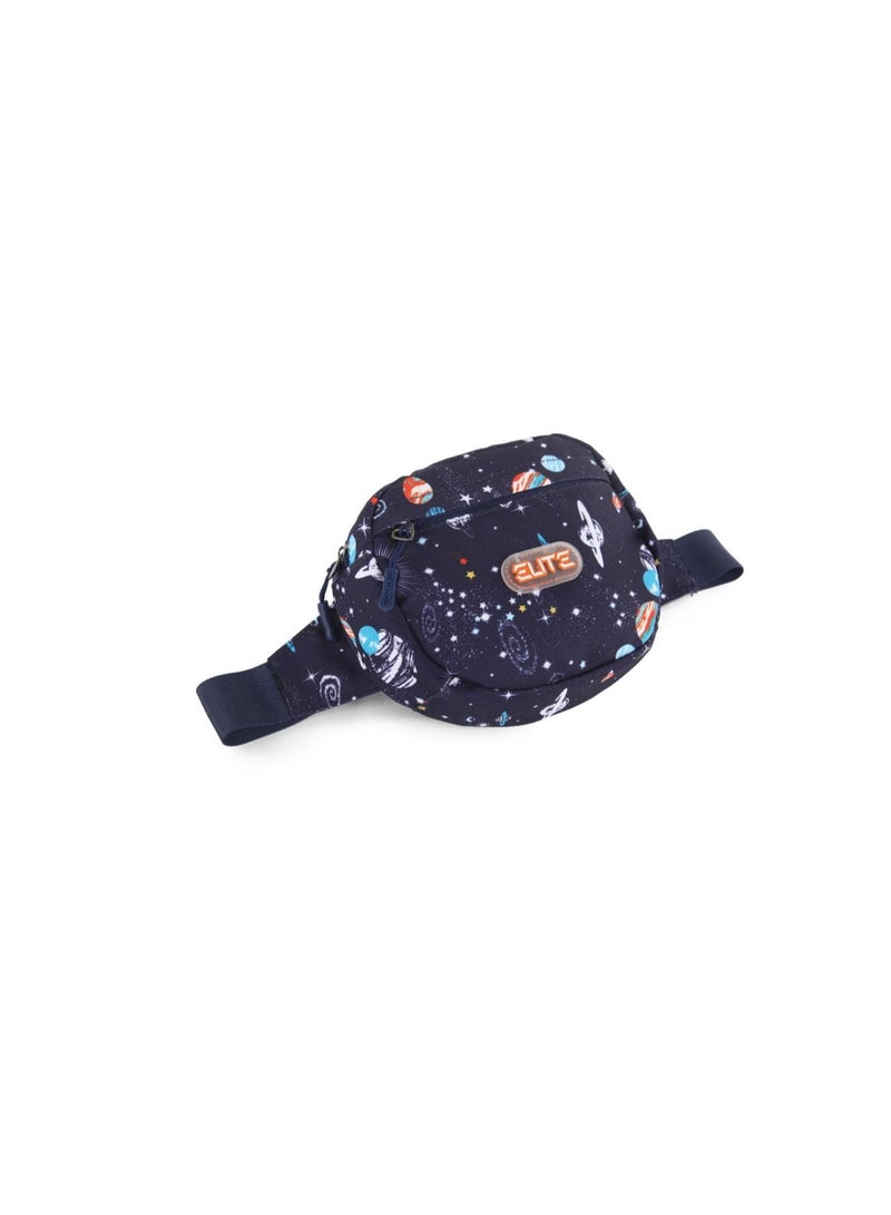 Elite Bags ELITE Premium Waist Bag, Lightweight Crossbody Bag with Adjustable Strap, Dual Zipper Compartments for Everyday Use & Travel - MAJESTIC GS 285 - Image 2
