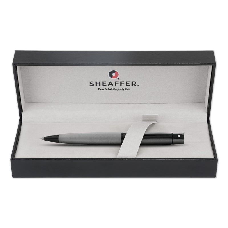 Sheaffer 300 Matte Gray Lacquer Ballpoint Pen - Image 3