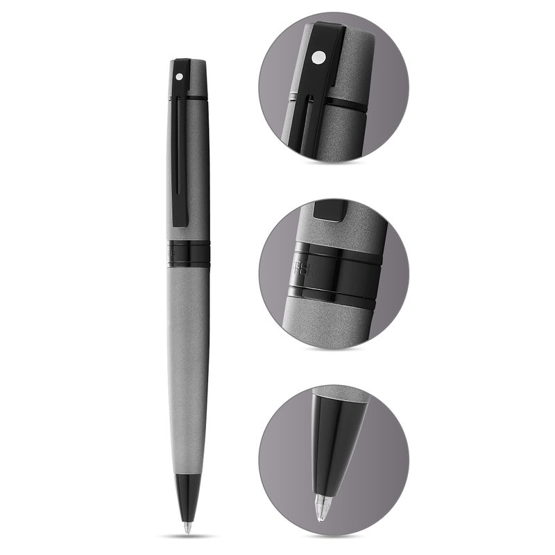 Sheaffer 300 Matte Gray Lacquer Ballpoint Pen - Image 2