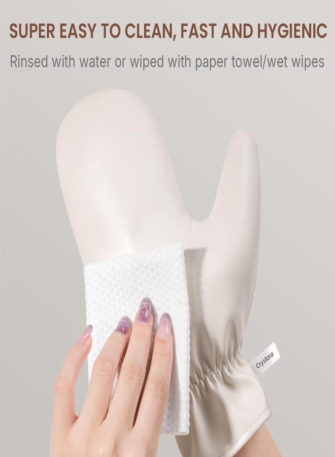 Cryslora Lotion Applicator & Self Tanning Mitt - Reusable, Durable, No Absorption, Anti-Sliding Glove for Even, Waste-Free Application of Lotions, Oils & Creams (Single Right Hand) - Image 4