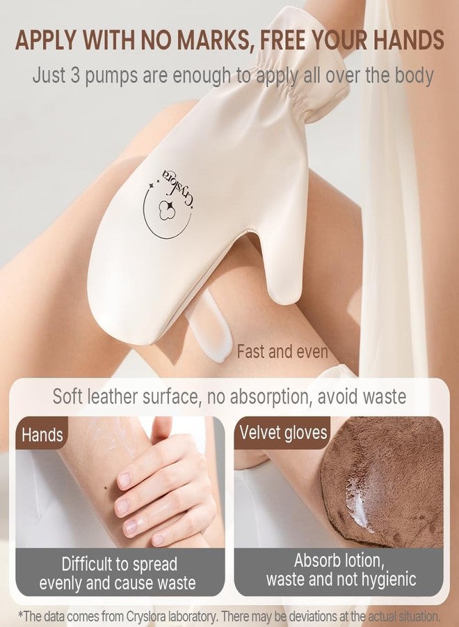 Cryslora Lotion Applicator & Self Tanning Mitt - Reusable, Durable, No Absorption, Anti-Sliding Glove for Even, Waste-Free Application of Lotions, Oils & Creams (Single Right Hand) - Image 2