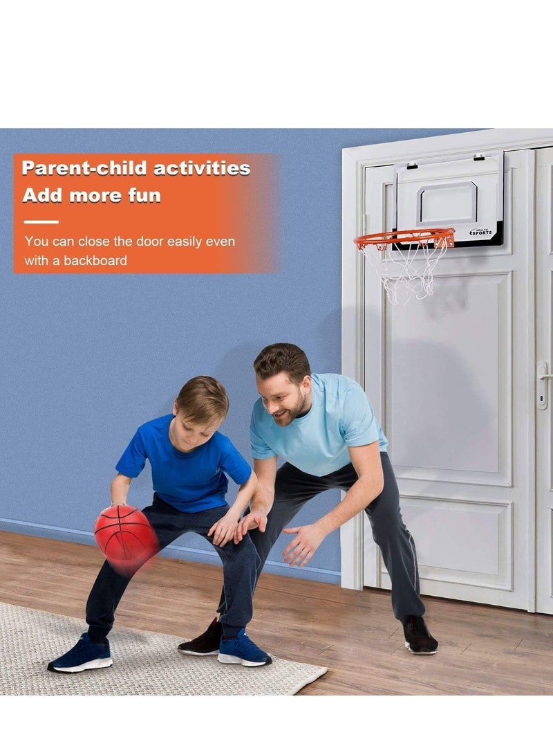 SYOSI Mini Basketball Hoop for Kids, Wall Mounted Includes and Net Indoor Outdoor Sport Games Boys Girls - Image 3