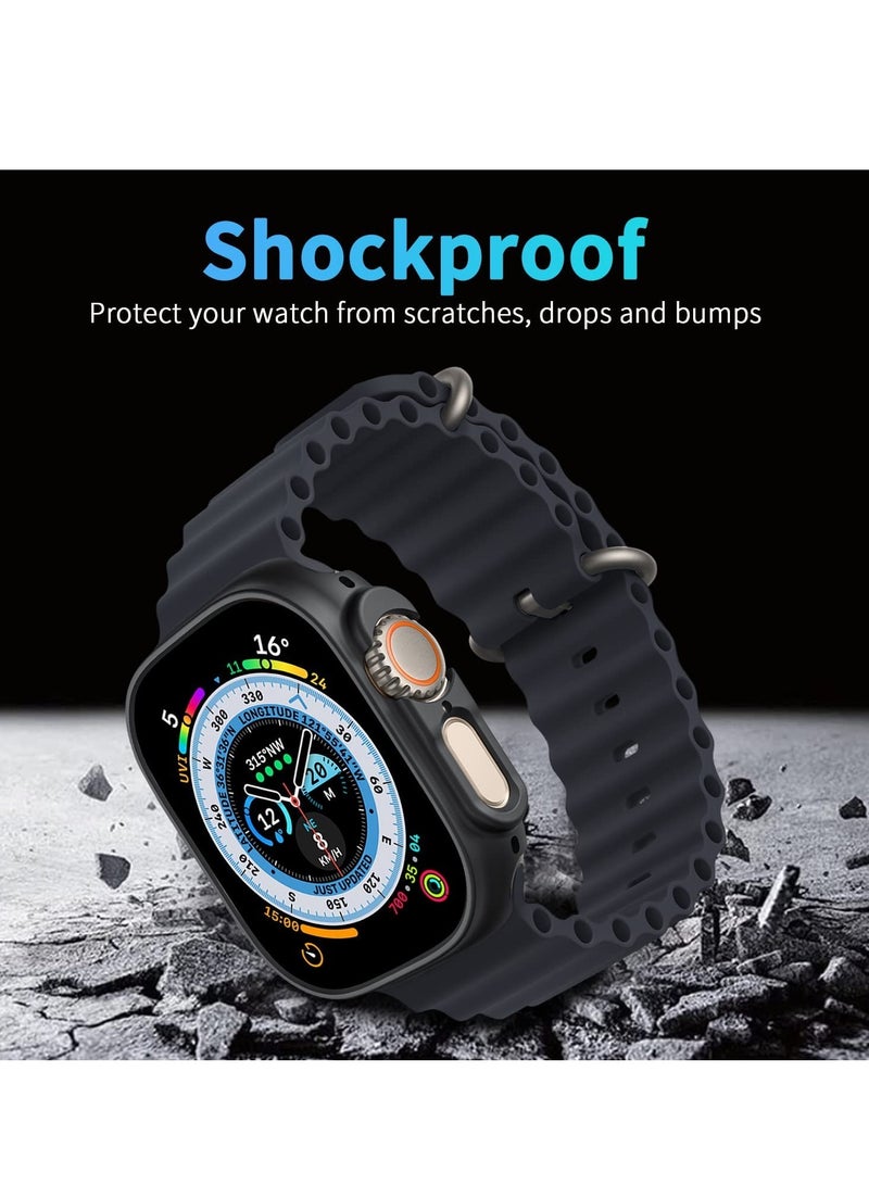 2 pack l-Around Edge Shockproof Protective Cover Frame [NO Screen Protector]- Black - Image 3