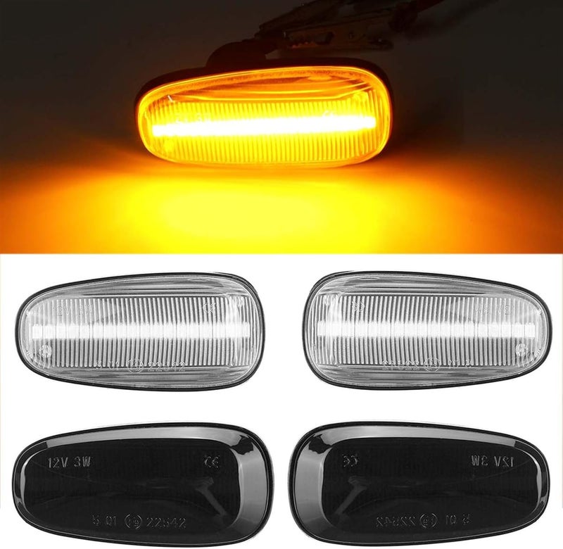 DEMULAX 2PCS Dynamic Side Marker Lights for Opel Astra and Zafira - Image 5