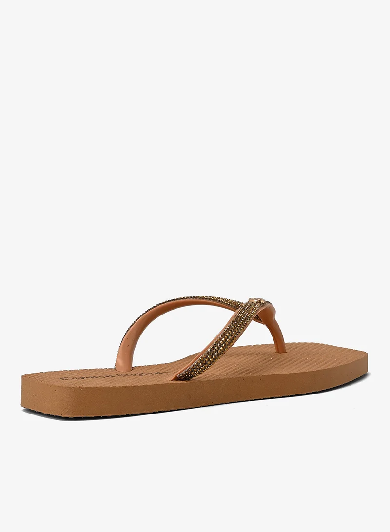Carmen Steffens  Flip-Flops Shine Tan for Women | Best Price UAE
