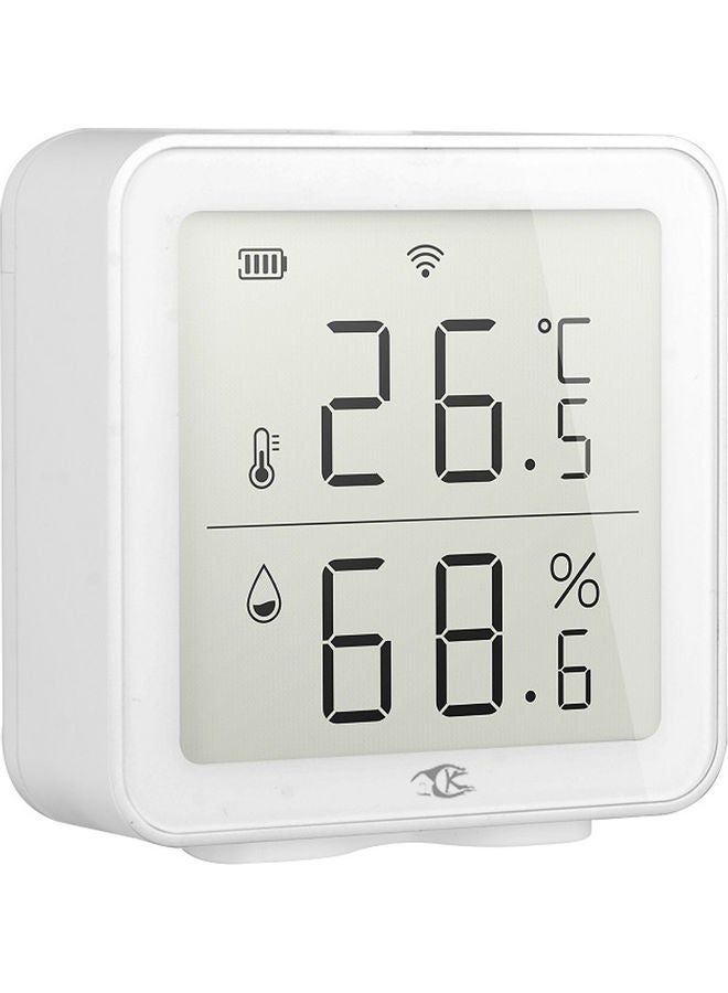 NIBEMINENT Tuya Wireless Temperature And Humidity Detector White - Image 3