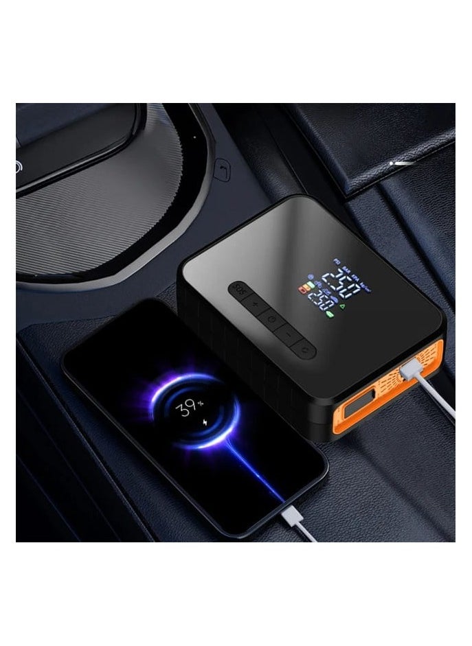 4*1 Multi-use Car Battery Inflator and Rectifier, Multiple Colors, Must Have in Your Car for Any Emergency