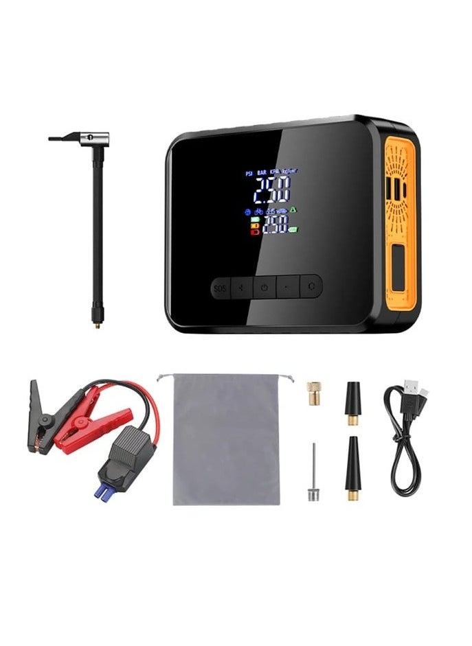 4*1 Multi-use Car Battery Inflator and Rectifier, Multiple Colors, Must Have in Your Car for Any Emergency