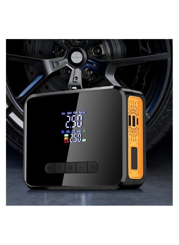 4*1 Multi-use Car Battery Inflator and Rectifier, Multiple Colors, Must Have in Your Car for Any Emergency