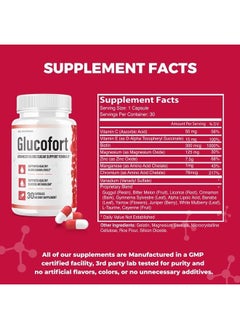 IDEAL PERFORMANCE (Official) Glucofort Supplement Support Formula (3 Pack)  - Image 4