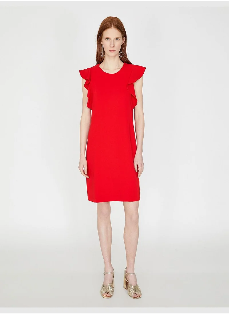 KOTON Frill Detailed Dress