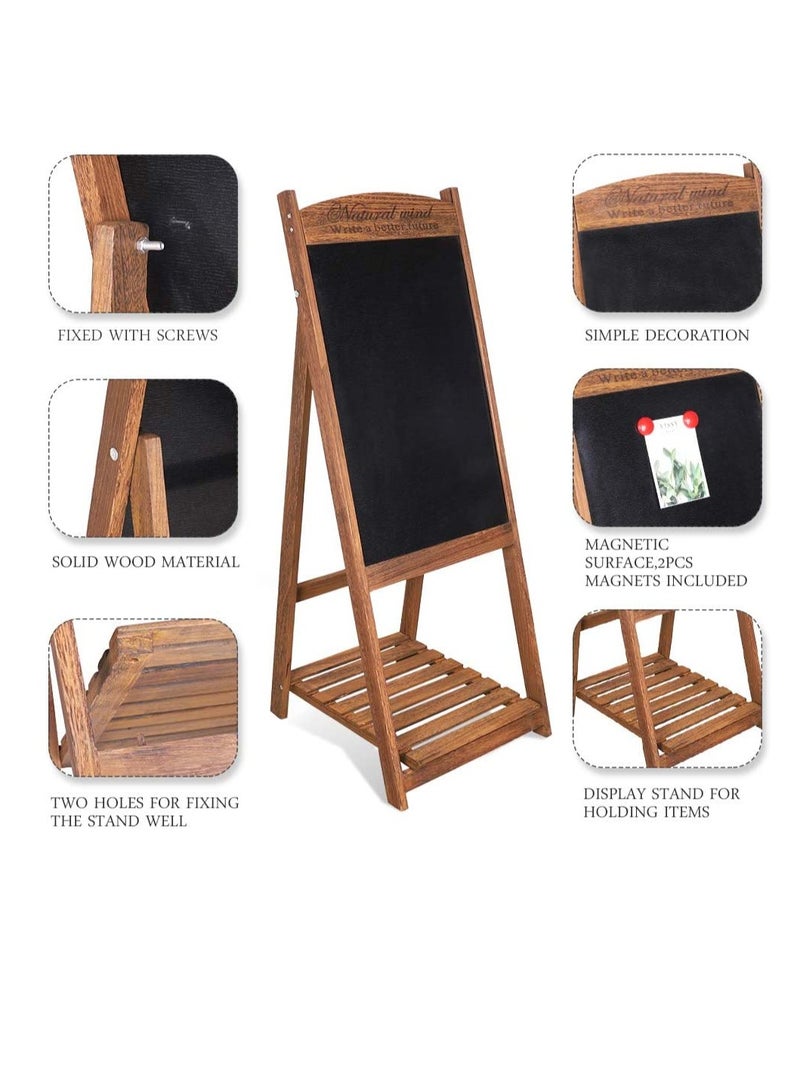 FFD Wooden Writing Drawing Board With Stand Massage Board  - Image 3