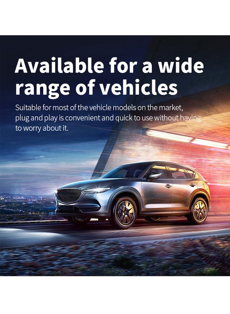 Car charger GPS tracker Find My App cigarette lighter smart finder 12V USB type C vehicle adaptor tracking locator 2 in 1 - Image 4