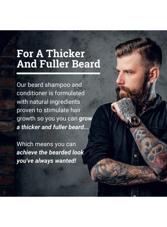 Polished Gentleman Refreshing Beard Shampoo And Face Wash With Peppermint Tea Tree And Argan Oil - For Thicker And Softer Beard (4Oz) - Image 5