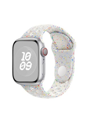 Replacement Strap For Apple Watch Series 9 41mm Coloful Silicone Watch Band White Platinum - pzsku/ZD8D454FD4862FDAE399FZ/45/_/1714875540/4f858cf0-17d1-4aff-afb6-0434e7f4702d