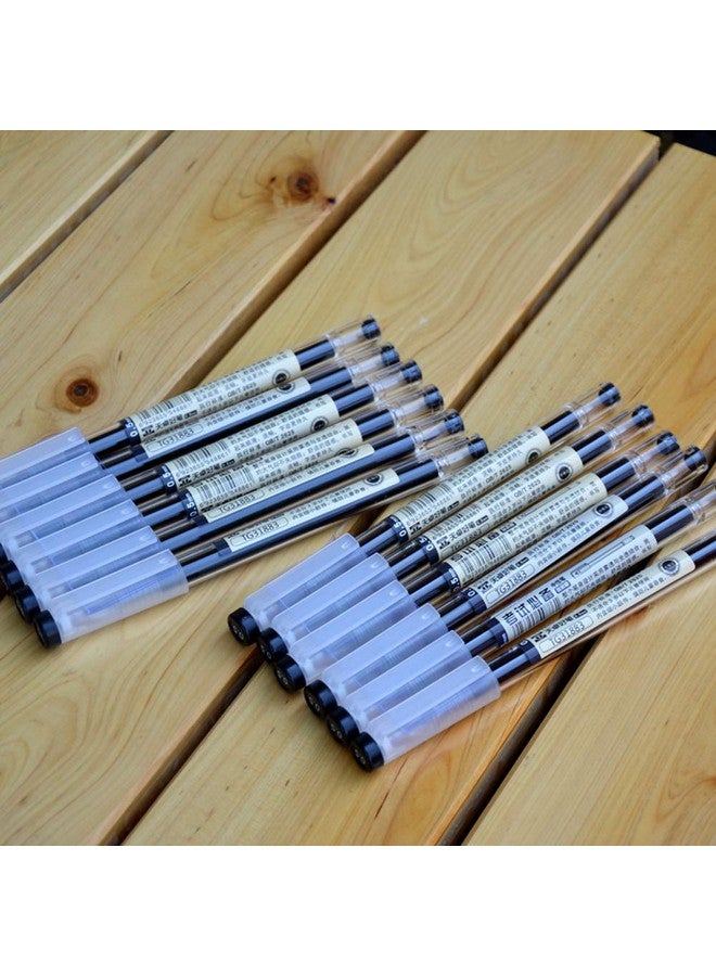 sencoo 5 Pack Gel Ink Black Pen Liquid 0.35Mm Ultra Fine Ballpoint Pen For Office School Stationery - Image 5