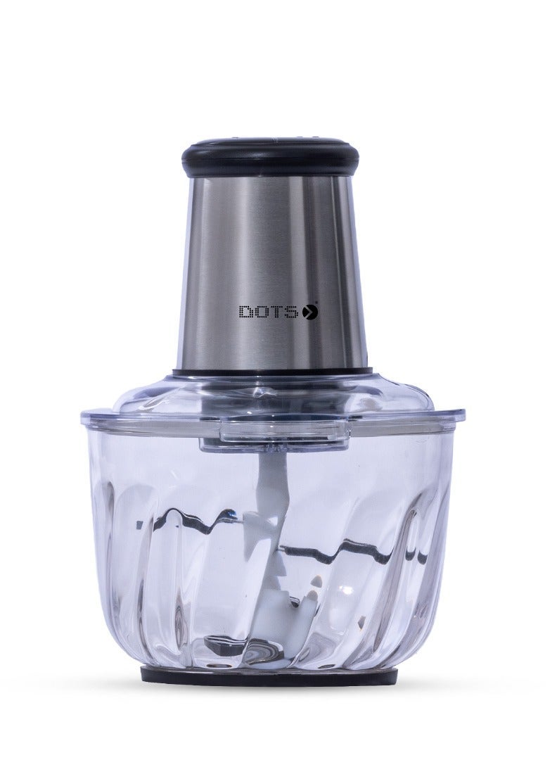 دوتس قطاعة خضروات 400 واط، 2.5 لتر، شفرات استيل - CP-G01 - Image 2