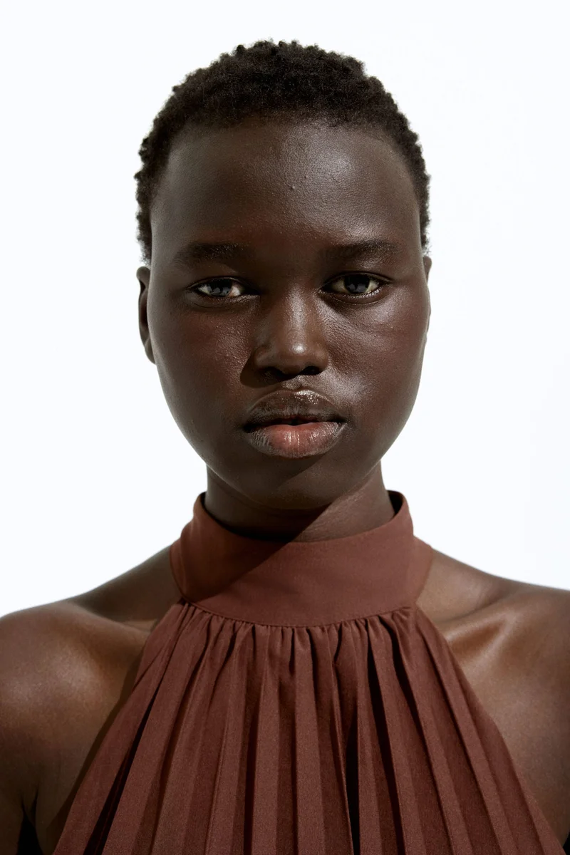 اتش اند ام فستان بكسرات