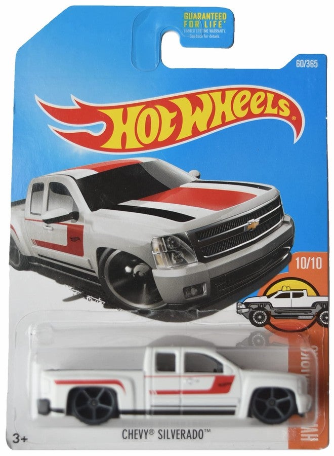 Hot Wheels Chevy Silverado, Hot Trucks 10/10 [white] - Image 1