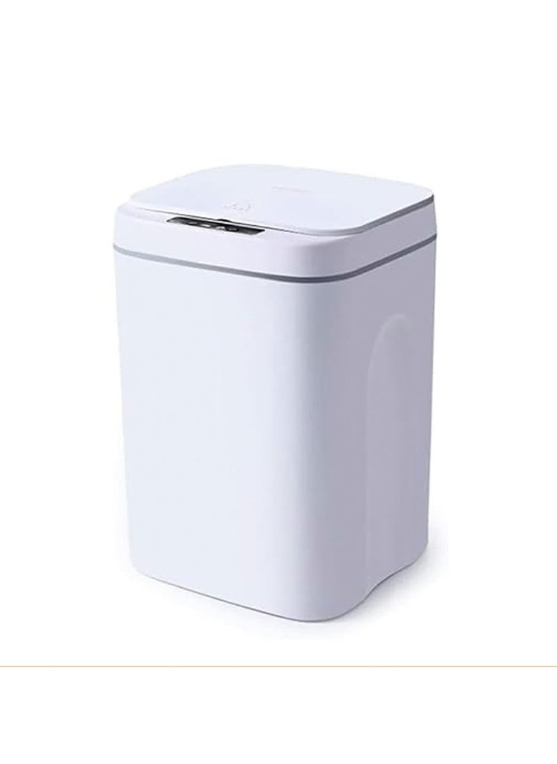 Hihonor Automatic Trash Can | 16 Liter Waste Bin with Lid | Automatic Induction Touch-Free Trash Can Suitable Garbage Container for Kitchen, Home, Office, Living Room, Bedroom  - Image 1