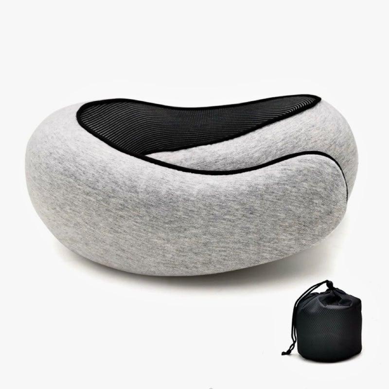 Travel memory cotton neck pillow, can store travel pillow neck pillow - Image 3