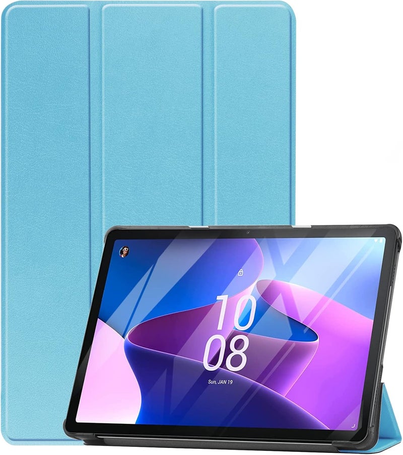 Procases For Lenovo Tab M10 Case 10.1 Inch 2022 3Rd Gen, Slim Light Cover Trifold Stand Hard Shell Folio Smart Protective Case For Lenovo Tab M10 10.1'' Tb328Fu / Tb328Xu With Auto Sleep/Wake Skyblue - Image 1
