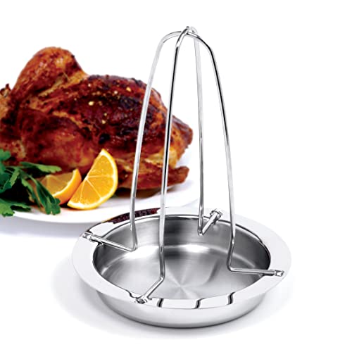 Norpro Deluxe Stainless Steel Vertical Meat Poultry Chicken Turkey Roaster, 266 - Image 1