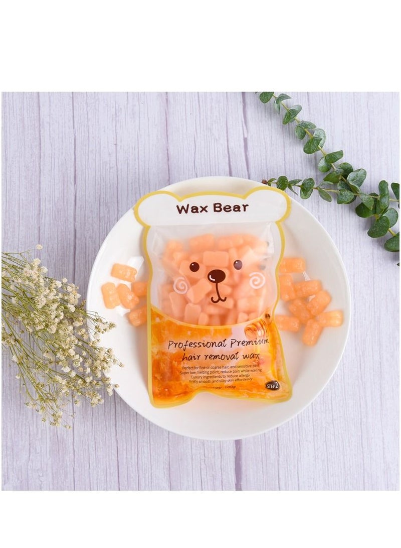 Wax Bear Hair Removal Wax Honey100 gm - Image 2