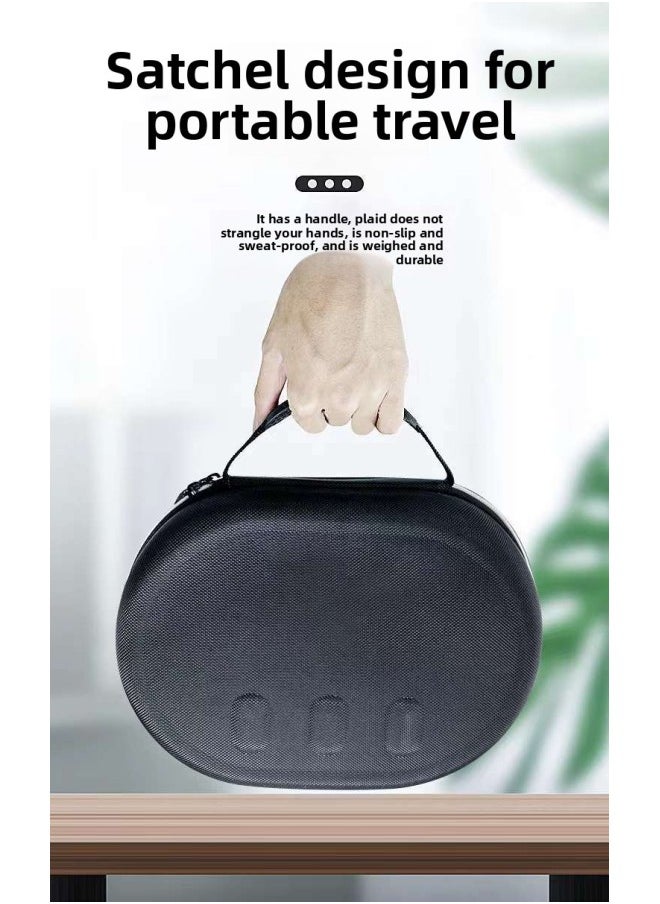 Generic Applicable To Meta Quest 3 Host Storage Bag Eva Drop-resistant Hard Case VR Storage Bag Source Factory-Product Color:Black  - Image 1