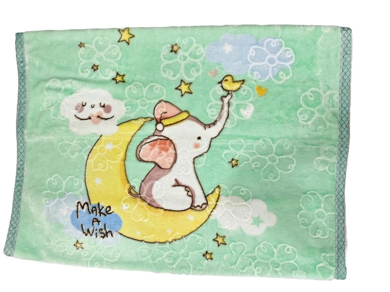 UltraSoft Baby Mink Blanket for Toddlers 14 Years 100x140 cm Warm Lightweight Available in 5 Colors Light Green  - Image 2