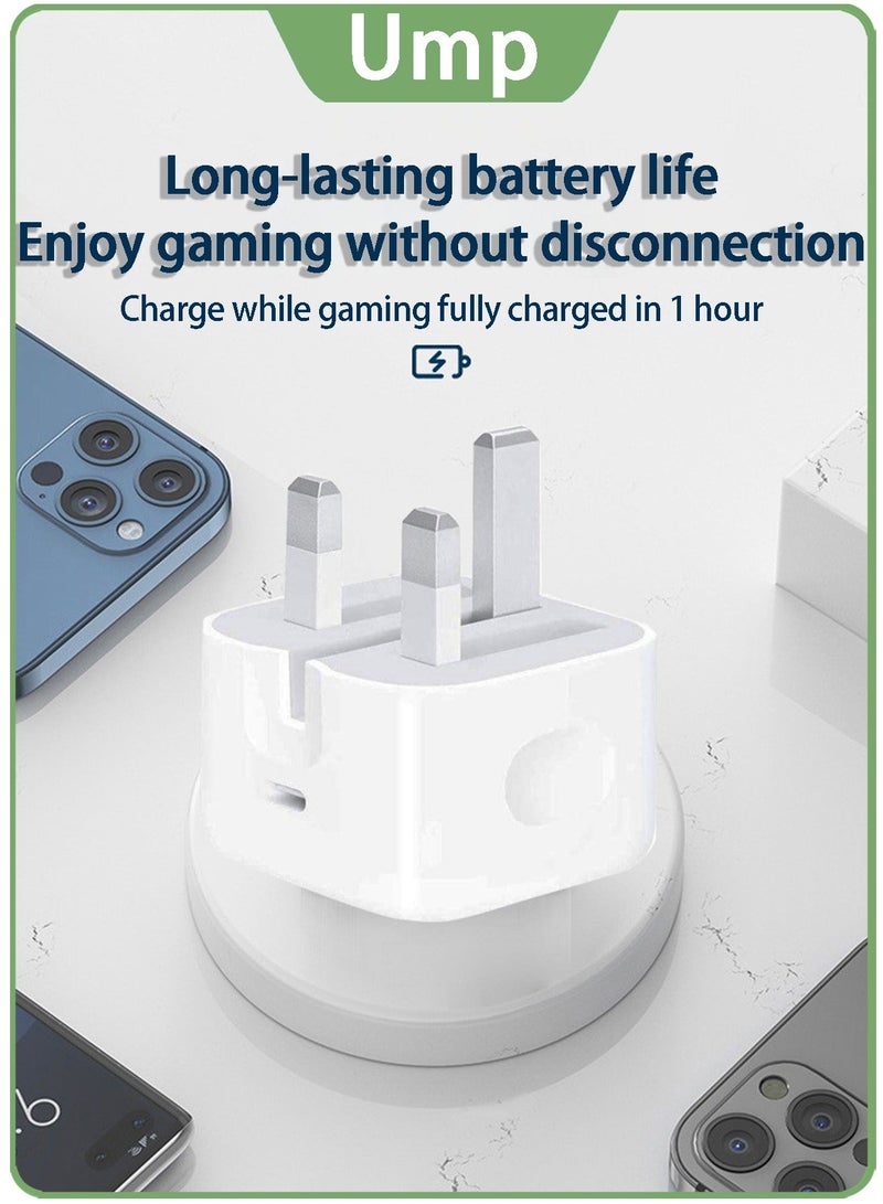 Ump iPhone 20W Fast Charger | USB C Wall Fast Charger Compatible with iPhone 15/14/14 Pro/14 Pro Max/13/12/SE2020/11/XR/XS Max/X/iPad - Image 4