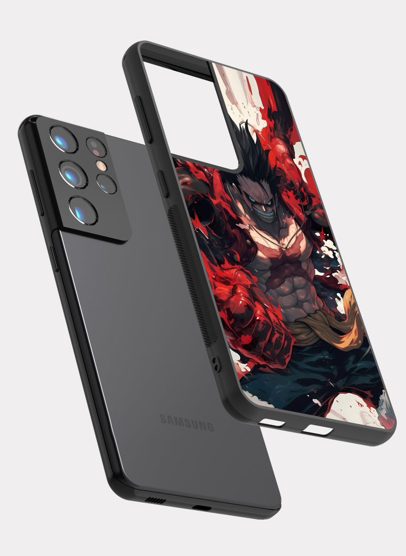 PXLAAT Samsung Galaxy S21 Ultra case cover One Piece Monkey D. Luffy - Image 2