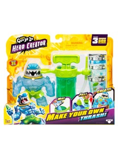 GOO JIT ZU Hero Creator Thrash | Customizable Action Figure | Includes 3 Unique Fillings (Bones, Marbles, Goo), Stretchable Up to 20 Inches, Special Creator Chamber | Unisex | Ages 4+  - Image 4
