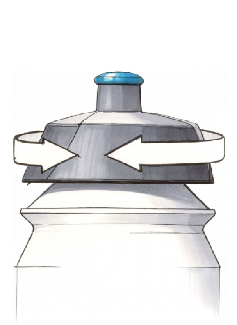 Biodegradable Water Bottle with Lid