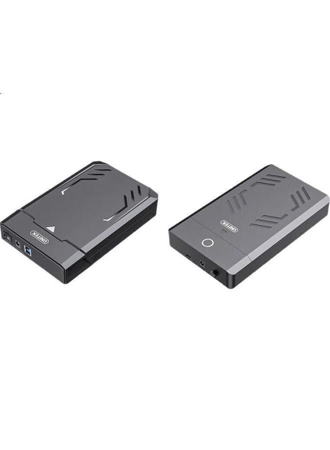 Superior Youyuezhe 3.5 External Hard Drive Enclosure, 2.5/3.5 Inch Universal, Usb3.0 To Sata, For Desktop And Laptop, Compatible With Ssd And Mechanical Hard Drives, Y-3035Bk - Image 1