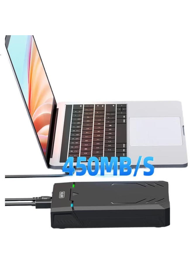 Superior Youyuezhe 3.5 External Hard Drive Enclosure, 2.5/3.5 Inch Universal, Usb3.0 To Sata, For Desktop And Laptop, Compatible With Ssd And Mechanical Hard Drives, Y-3035Bk - Image 2