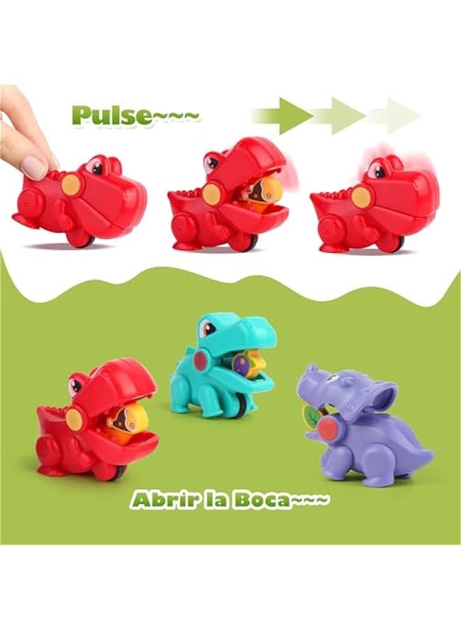 DAYWELL 9 Mini Dinosaur Toy, Pocket Dinosaur Toys, Interactive Dinosaur Toys for Boys Girls, Gifts for Birthday Children's Day - Image 3