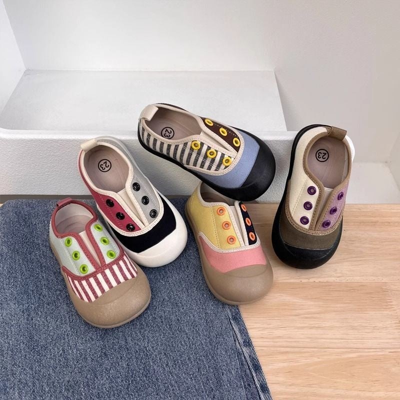 2025 New Korean Style Children'S Soft Sole Casual Shoes Children'S Indoor Shoes Boys And Girls Baby Shoes Toddler Shoes - Image 2
