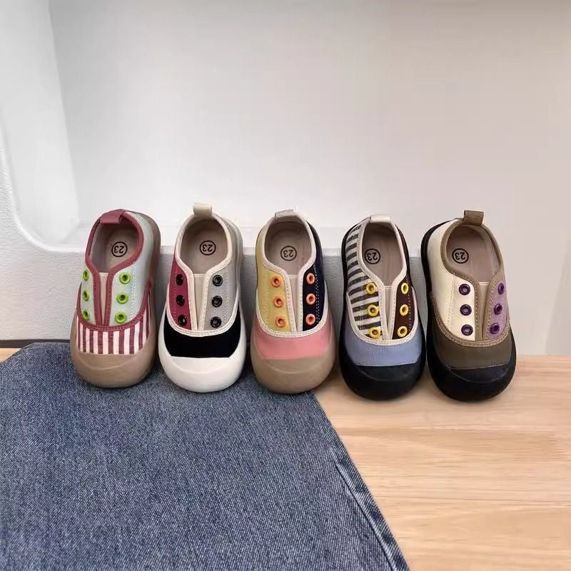2025 New Korean Style Children'S Soft Sole Casual Shoes Children'S Indoor Shoes Boys And Girls Baby Shoes Toddler Shoes - Image 3