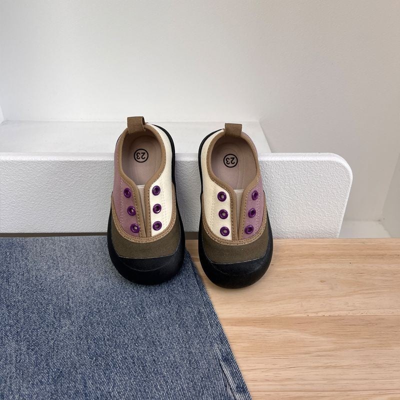 2025 New Korean Style Children'S Soft Sole Casual Shoes Children'S Indoor Shoes Boys And Girls Baby Shoes Toddler Shoes - Image 5