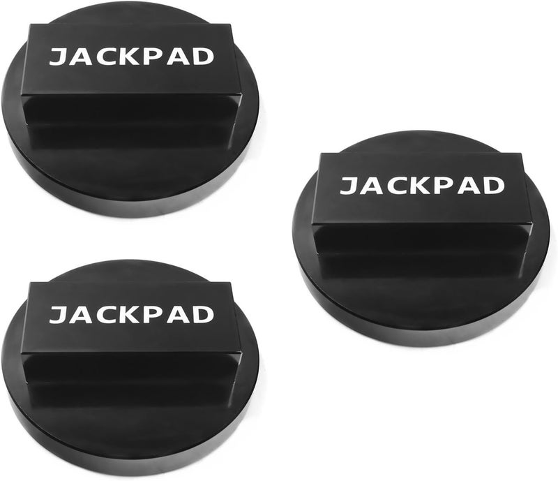 imUfer Jack Pad Adapter Anodized Black Replacement for B-MW 135 335 535 E82 E88 E46 E90 E91 E92 E93 E38 E39 E60 E61 E63 E64 E65 E66 E70 E71 E89 X5 X6 X3 1M M3 M5 M6 F01 F02 F30 F10,Mini (3 pcs) - Image 1