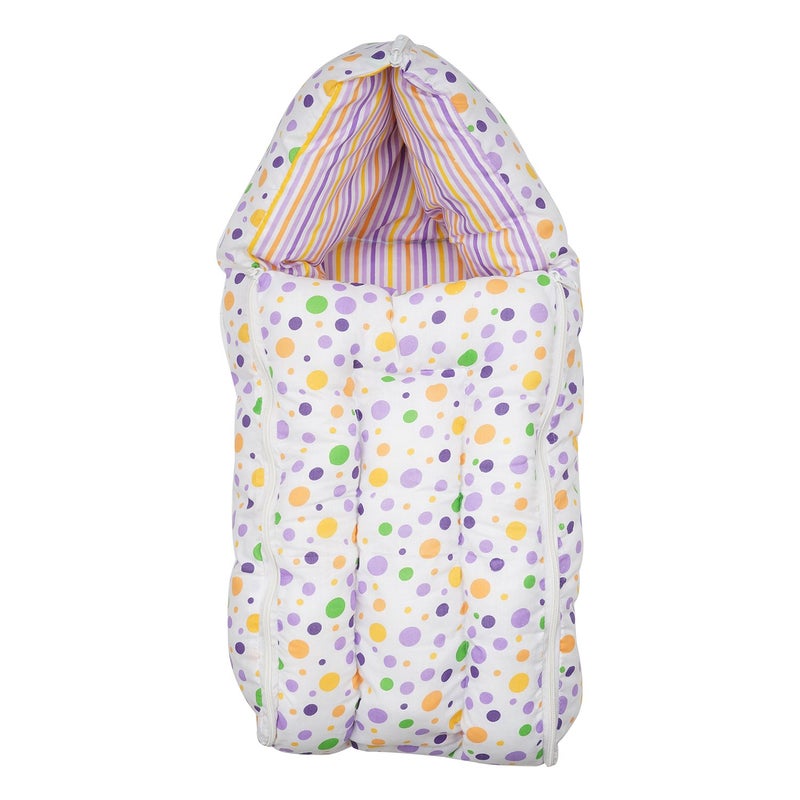 FARETO Baby Sleeping Bag cum Baby Carry Bag Pink 03 Months - Image 1